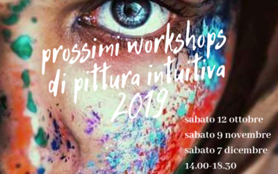 Prossimi workshop di Pittura Intuitiva 2019