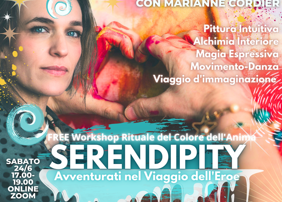 SERENDIPITY / Free workshop online con Marianne sabato 24 giugno 2023