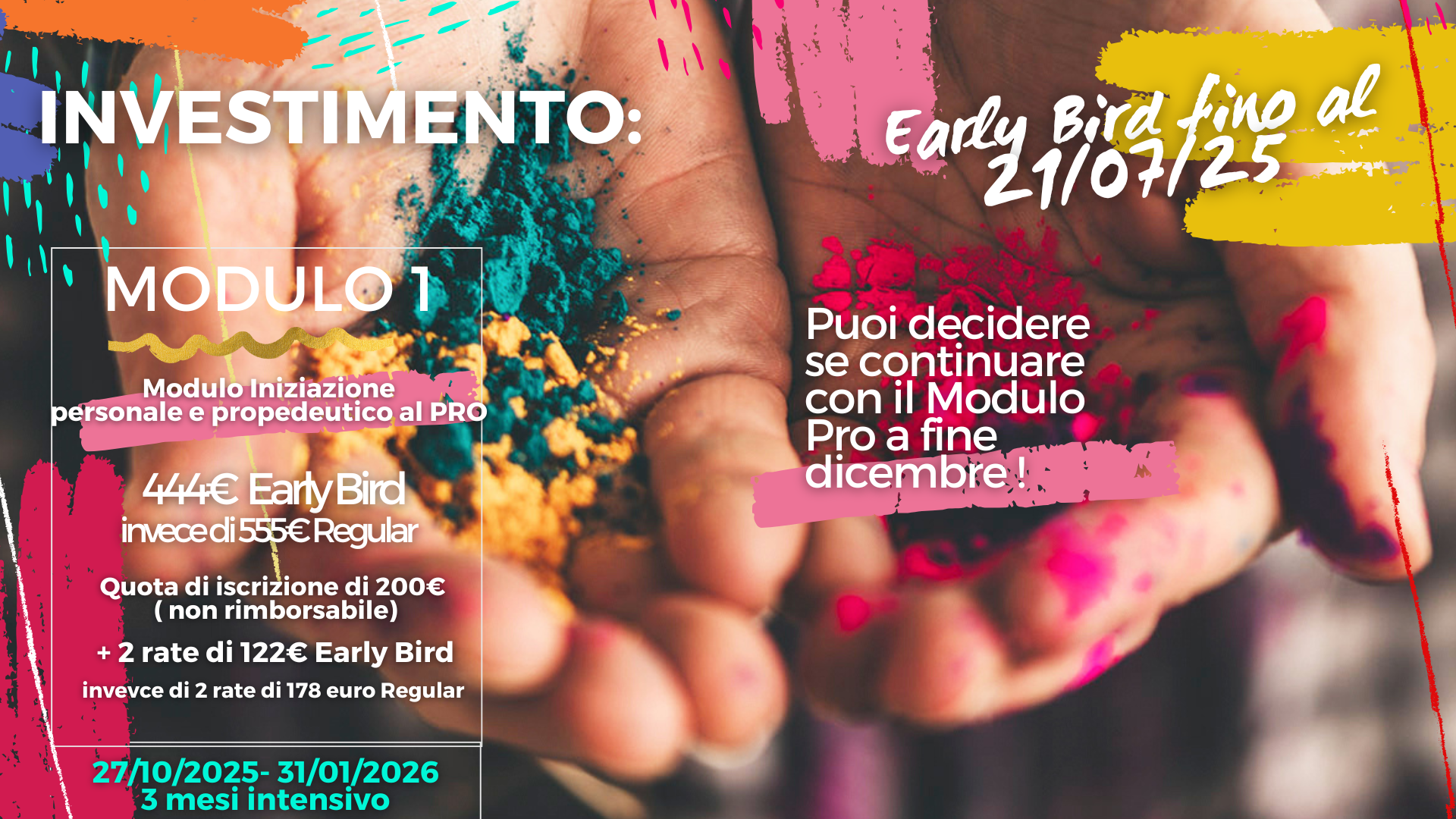 costi mod 1 2025 earlybird